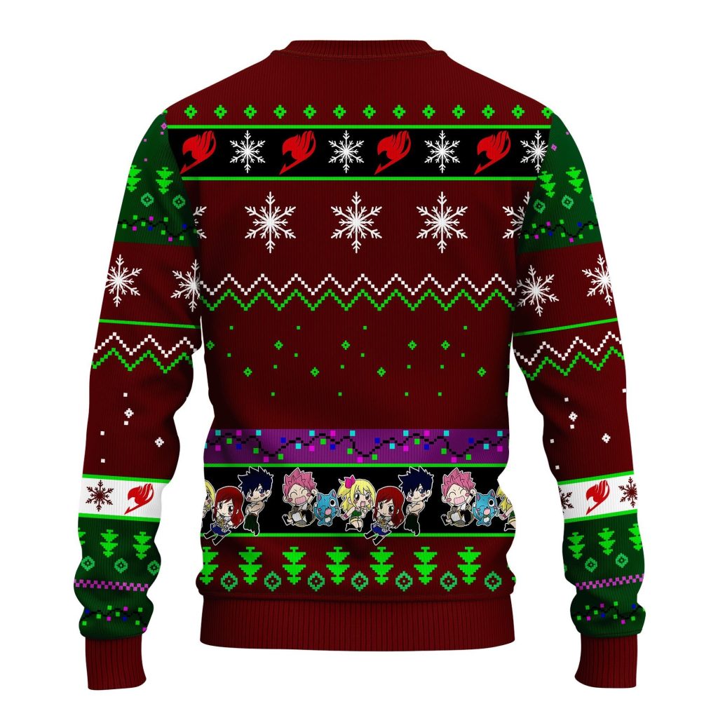 fairy tail anime christmas sweater brown 1 amazing gift idea thanksgiving gift 6i2lv - Fairy Tail Shop