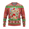 fairy tail anime ugly christmas sweater custom pink xmas gift u7b3t - Fairy Tail Shop