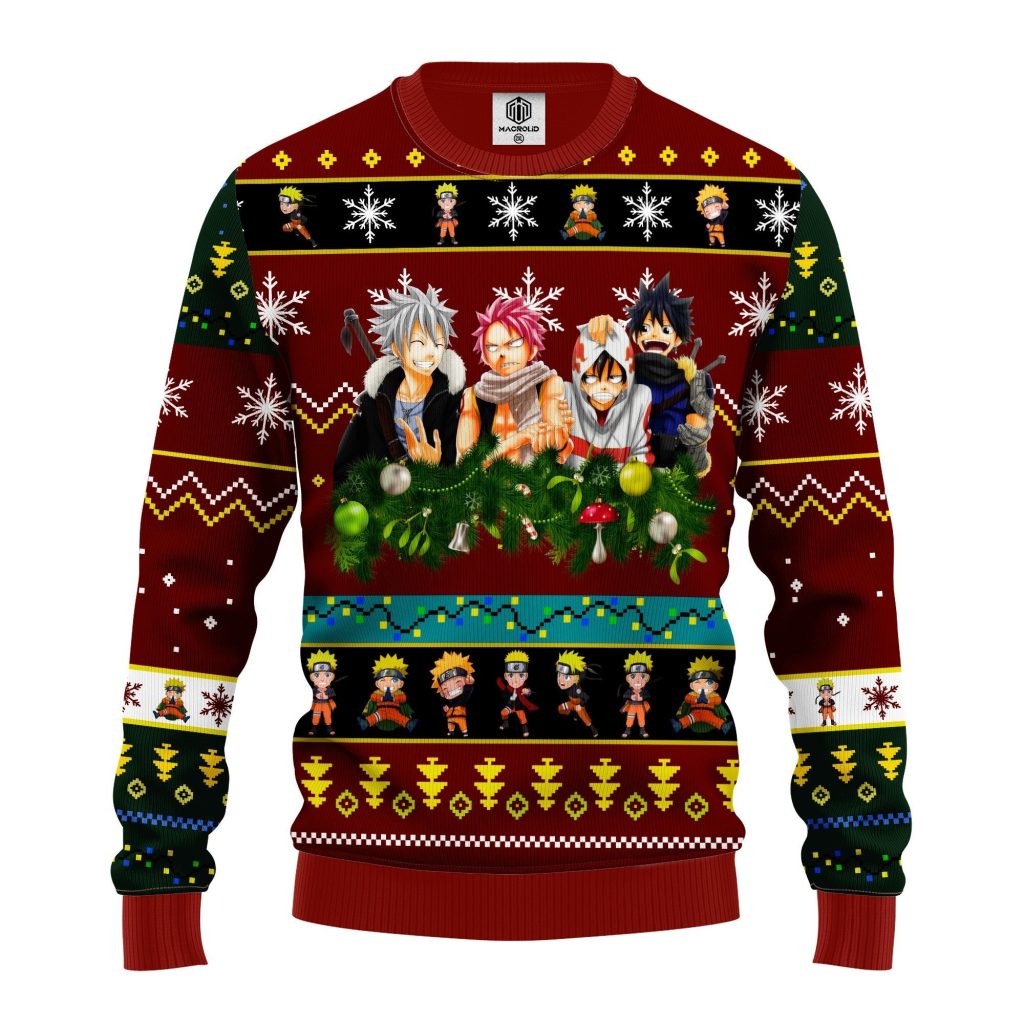 fairy tail ugly christmas sweater amazing gift idea thanksgiving gift v4c30 - Fairy Tail Shop