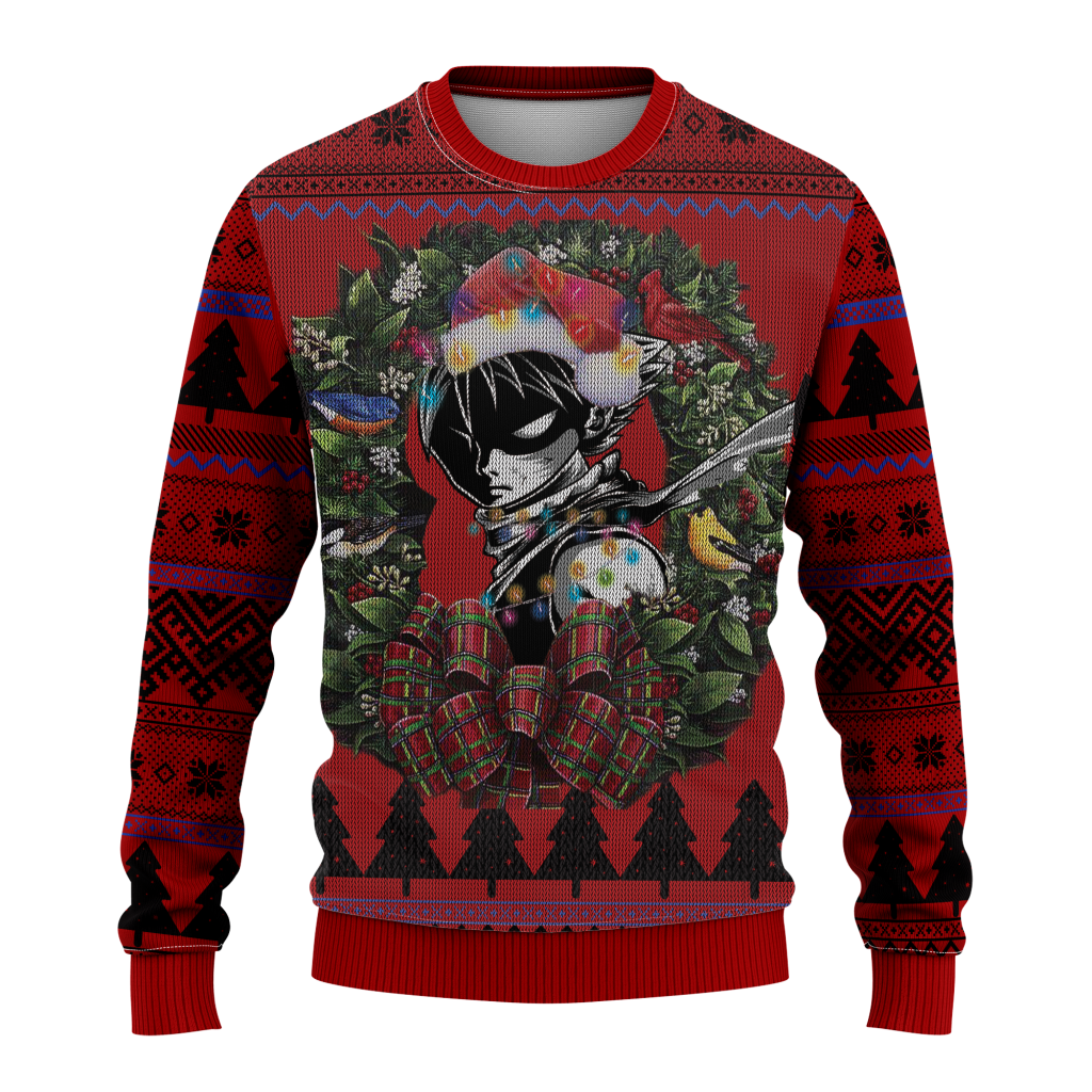 fairy tale mc ugly christmas sweater thanksgiving gift o17p8 - Fairy Tail Shop