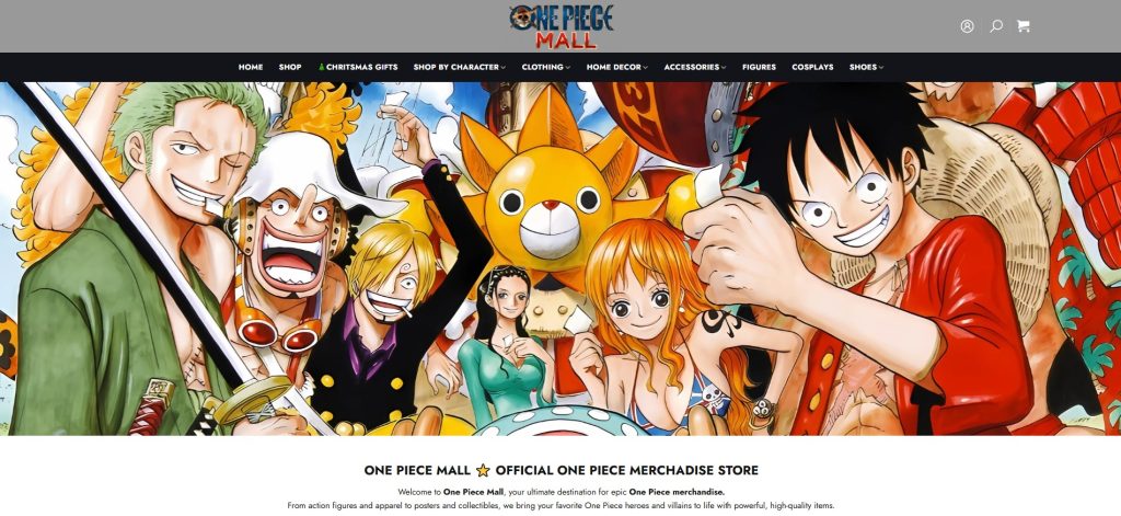 One Piece mall Homepage - Fairy Tail Shop